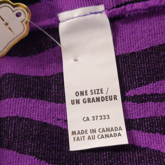 Purple Black Zebra Print Stretchy Elastic Tube Top Animal Print Bandeau Crop Top - Picture 5 of 10